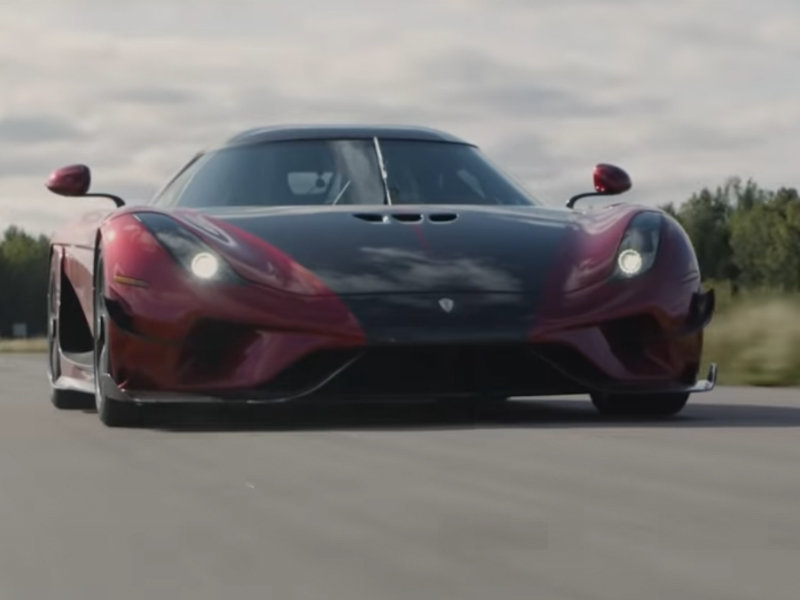 Гиперкар Koenigsegg Regera установил новый рекорд по разгону до 400 км/ч с последующей остановкой (ВИДЕО)