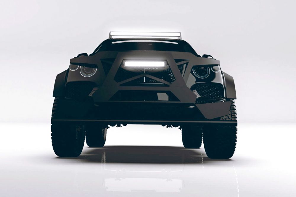 Селёдка с вареньем: кроссовер Bentley Bentayga подготовили к зомби-апокалипсису