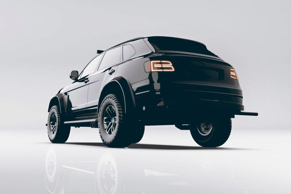 Селёдка с вареньем: кроссовер Bentley Bentayga подготовили к зомби-апокалипсису
