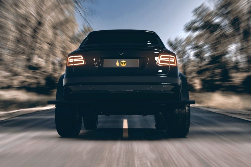 Селёдка с вареньем: кроссовер Bentley Bentayga подготовили к зомби-апокалипсису